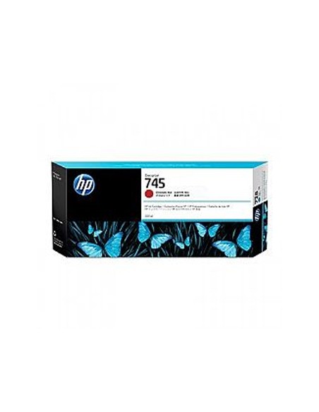 Tinteiro HP 745 Vermelho F9K06A 300ml