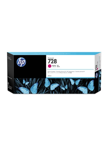 Tinteiro HP 728 Magenta F9K16A 300ml