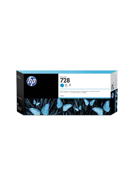 Tinteiro HP 728 Azul F9K17A 300ml