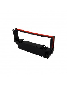 Fita Compatível Star RC700 Nylon Preto/Vermelho
