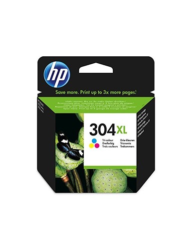 Tinteiro HP 304XL Cor N9K07AE 7ml 300 Pág.