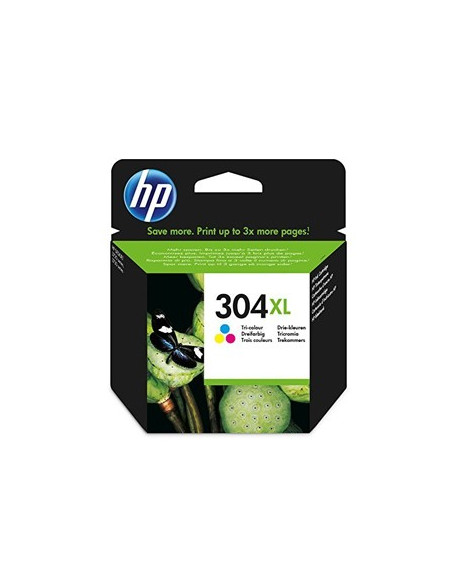 Tinteiro HP 304XL Cor N9K07AE 7ml 300 Pág.