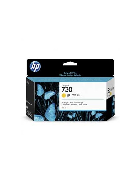 Tinteiro HP 730 Amarelo P2V64A 130ml
