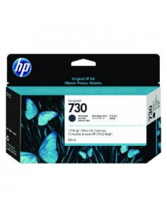 Tinteiro HP 730 Preto Mate P2V65A 130ml