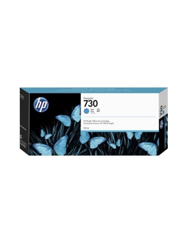 Tinteiro HP 730 Azul P2V68A 300ml