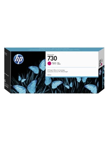 Tinteiro HP 730 Magenta P2V69A 300ml