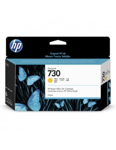 Tinteiro HP 730 Amarelo P2V70A 300ml