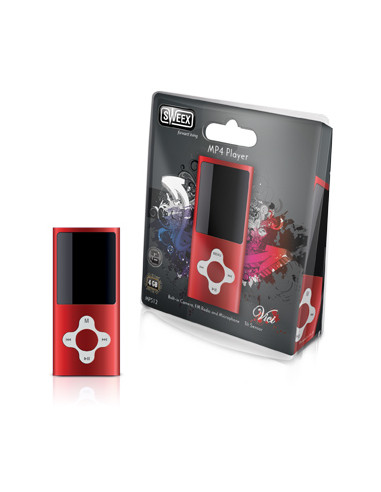MP4 Player Vici Red 4GB