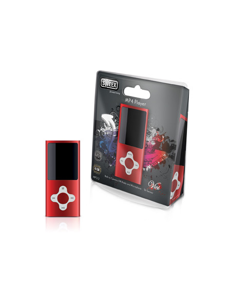 MP4 Player Vici Red 4GB