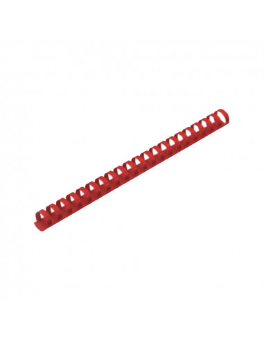 Argolas Pvc Encadernar 05mm Vermelho 10 Folhas 100un