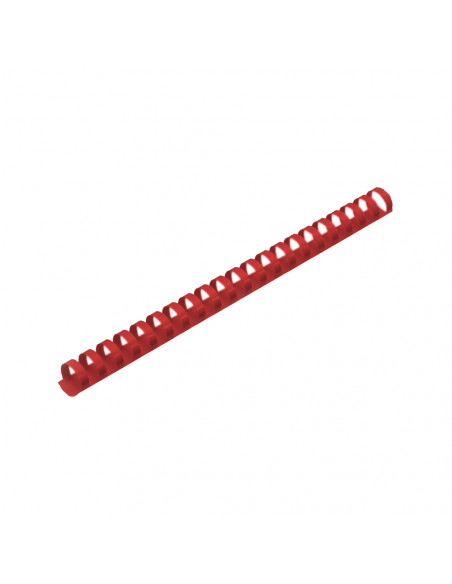 Argolas Pvc Encadernar 05mm Vermelho 10 Folhas 100un