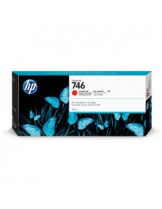 Tinteiro HP 746 Vermelho P2V81A 300ml