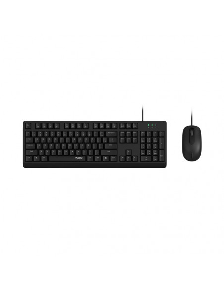 Teclado + Rato USB-A NX1500 Preto