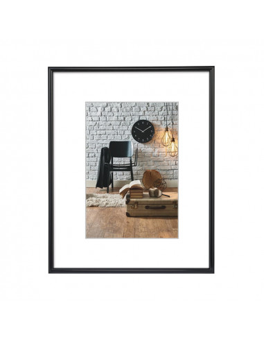 Moldura Plástico 29,7x42cm Sevilla Preto