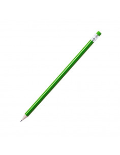 Lápis Grafite Melart Verde com Borracha Verde 1un