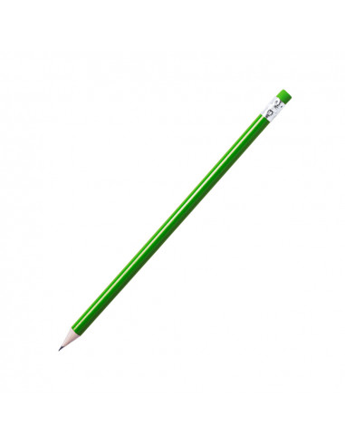 Lápis Grafite Melart Verde com Borracha Verde 1un