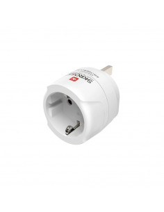 Adaptador Corrente Viagem Type-G Branco