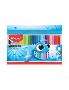 Marcador Feltro 024un Maped Color Peps Ocean