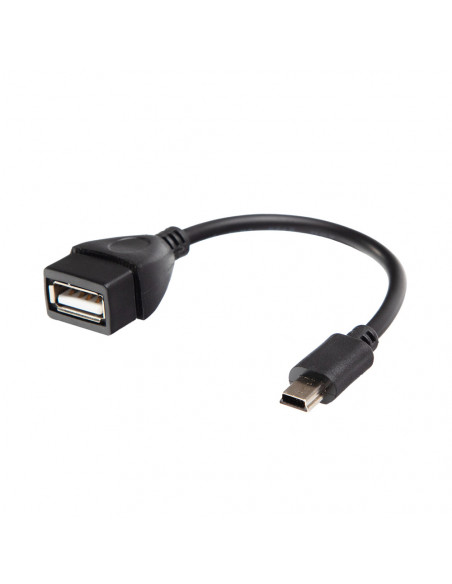Adaptador USB-A / Mini USB Preto