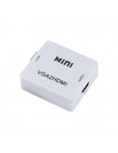 Conversor VGA para HDMI/Áudio Branco