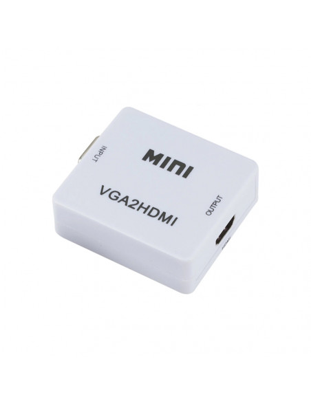 Conversor VGA para HDMI/Áudio Branco