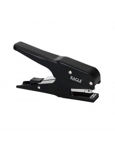 Agrafador Alicate 24/6 50 Folhas Metálico Eagle Preto