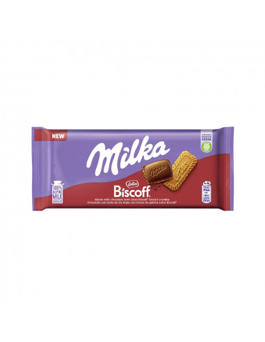 Tablete Chocolate Milka Biscoff Lotus 90g
