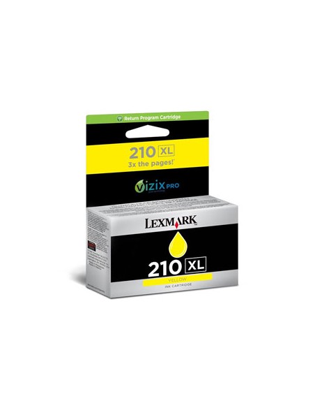 Tinteiro com Programa de Retorno Nº210XL (14L0177) Amarelo