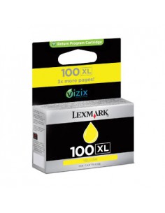 Tinteiro com Programa de Retorno Nº100XL (14N1071) Amarelo