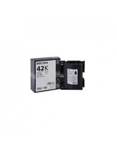 Tinteiro Gel Jet Ricoh SGK3100 Type GC-42BK Preto Alta Cap