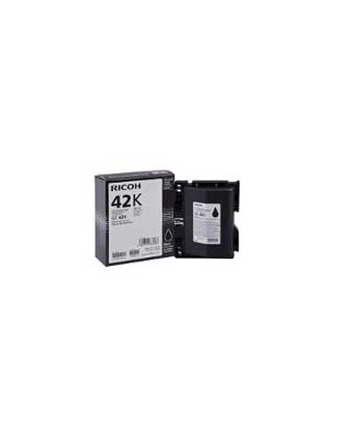 Tinteiro Gel Jet Ricoh SGK3100 Type GC-42BK Preto Alta Cap