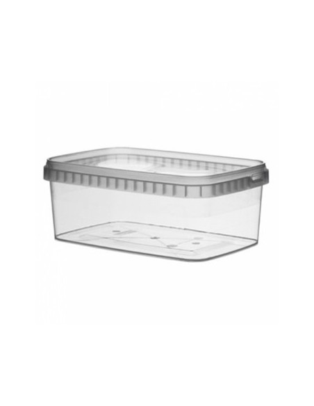 Caixa Alimentar PP Plástico Retangular 1200ml 1un