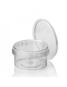 Caixa Alimentar PP Plástico Redonda 480ml 40un