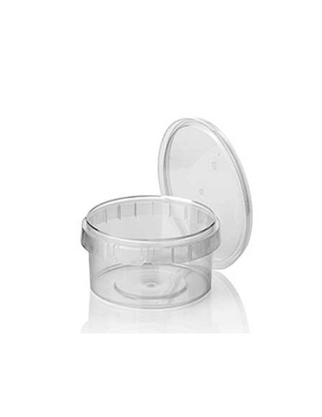 Caixa Alimentar PP Plástico Redonda 480ml 40un