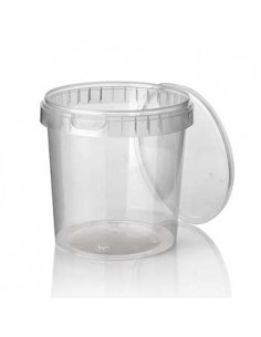 Caixa Alimentar PP Plástico Redonda 770ml 30un