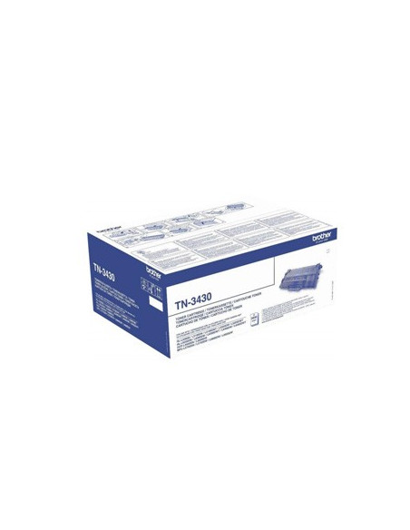 Toner BROTHER TN-3430 Preto 3.000 páginas