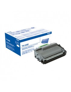 Toner BROTHER TN-3480 Preto 8.000 páginas