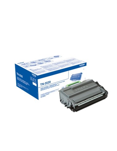 Toner BROTHER TN-3520 Preto 20.000 páginas