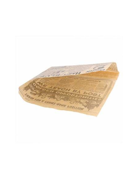 Papel Anti-Gordura Times (Burguer) 34g 16x16,5cm 500un
