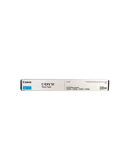 Toner IRC5500/IRC5535/IRC5540 (EXV51C) Azul