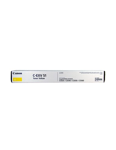 Toner IRC5500/IRC5535/IRC5540 (EXV51Y) Amarelo