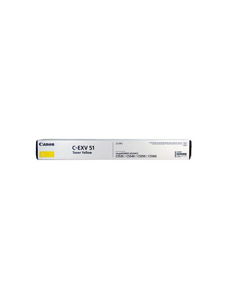 Toner IRC5500/IRC5535/IRC5540 (EXV51Y) Amarelo