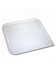 Tampa recipiente quadrado para alimentos Branco