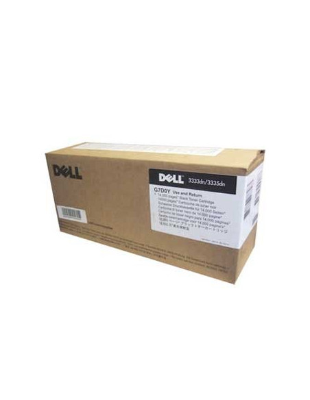 Toner Dell 3335dn c/Prog Retorno Alta Capacidade Preto