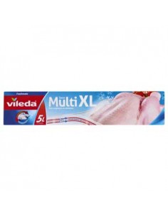 Saco Congelação VILEDA Multi XL 5L 10un