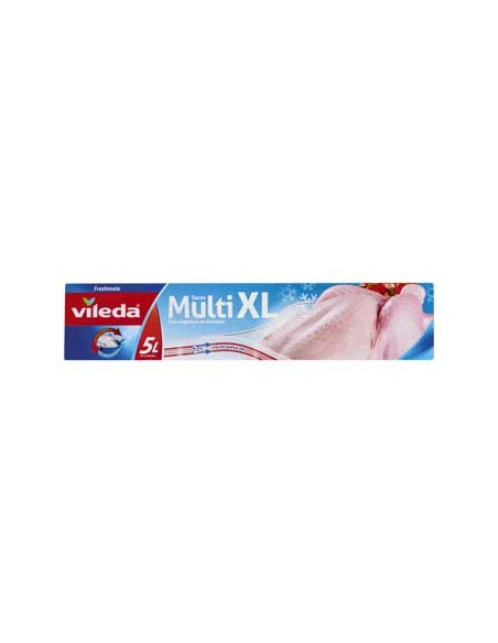 Saco Congelação VILEDA Multi XL 5L 10un