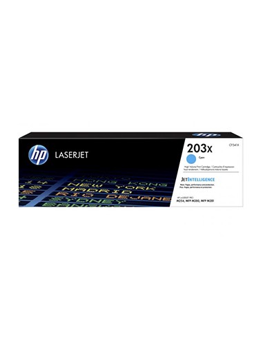 Toner p/HP 203X Pro M254/MFP M280 Alta Cap Azul