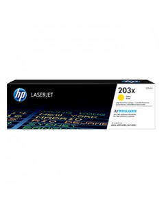 Toner p/HP 203X Pro M254/MFP M280 Alta Cap Amarelo