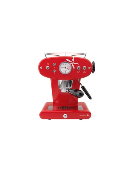 Máquina Café Cápsulas ILLY X1 Iperespresso Cor Vermelha