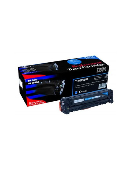 Toner IBM p/HP LaserJet 312A Pro M476 (CF381A) Azul